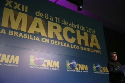 A ministra da Agricultura, Tereza Cristina Corrêa Dias, participou da Marcha, realizada em Brasília - Márcia Paravizzi A ministra da Agricultura, Tereza Cristina Corrêa Dias, participou da Marcha, realizada em Brasília - Márcia Paravizzi