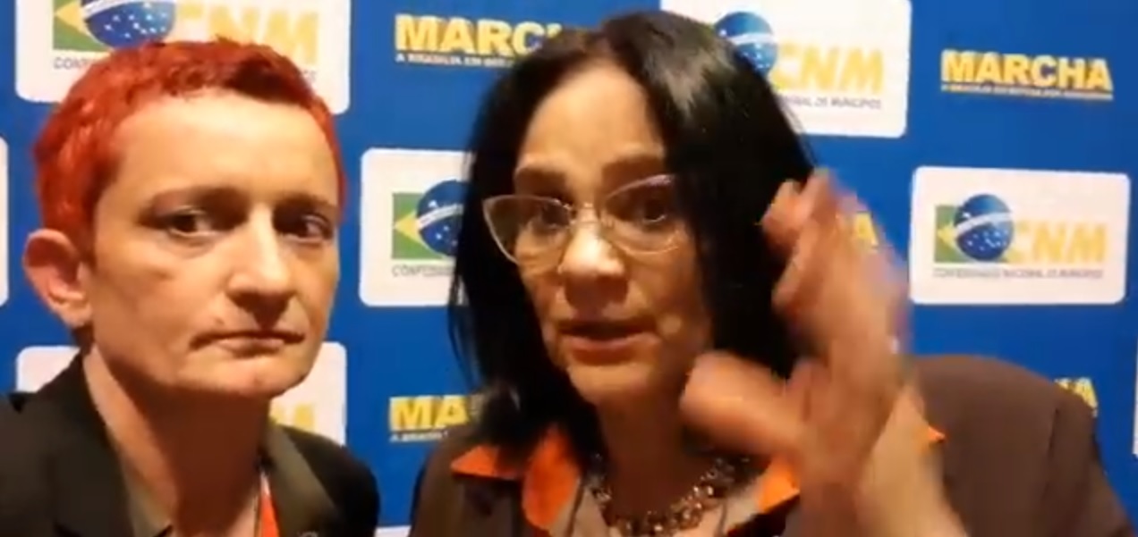 Entrevista foi concedida nesta manhã durante evento da Marça a Brasília em Defesa dos Municípios - Foto: Reprodução/Yotube