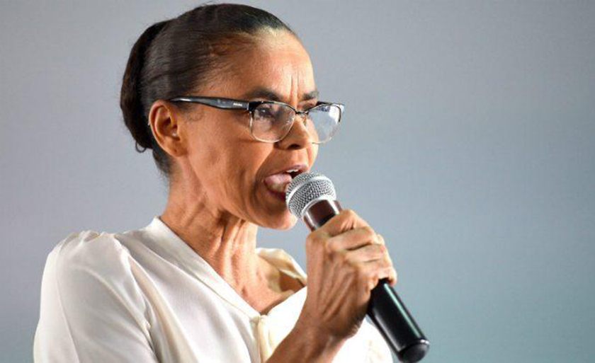 Confiante de que irá para o segundo turno das eleições, Marina Silva não disse quem pode vir a apoiar - Arquivo/Agência Brasil