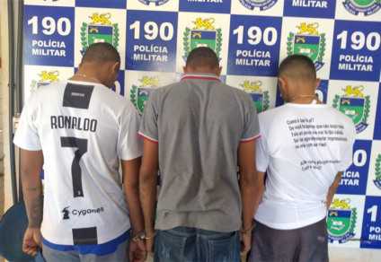 Suspeitos estavam em cela do 1º DP desde a prisão, em uma casa do bairro Jardim Ipacaraí - Imagem cedida