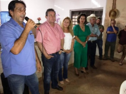 Durante a convenção, Jurandir da Cunha Viana, o Nuna, foi reconduzido a presidência do diretório do MDB - Divulgação Durante a convenção, Jurandir da Cunha Viana, o Nuna, foi reconduzido a presidência do diretório do MDB - Divulgação
