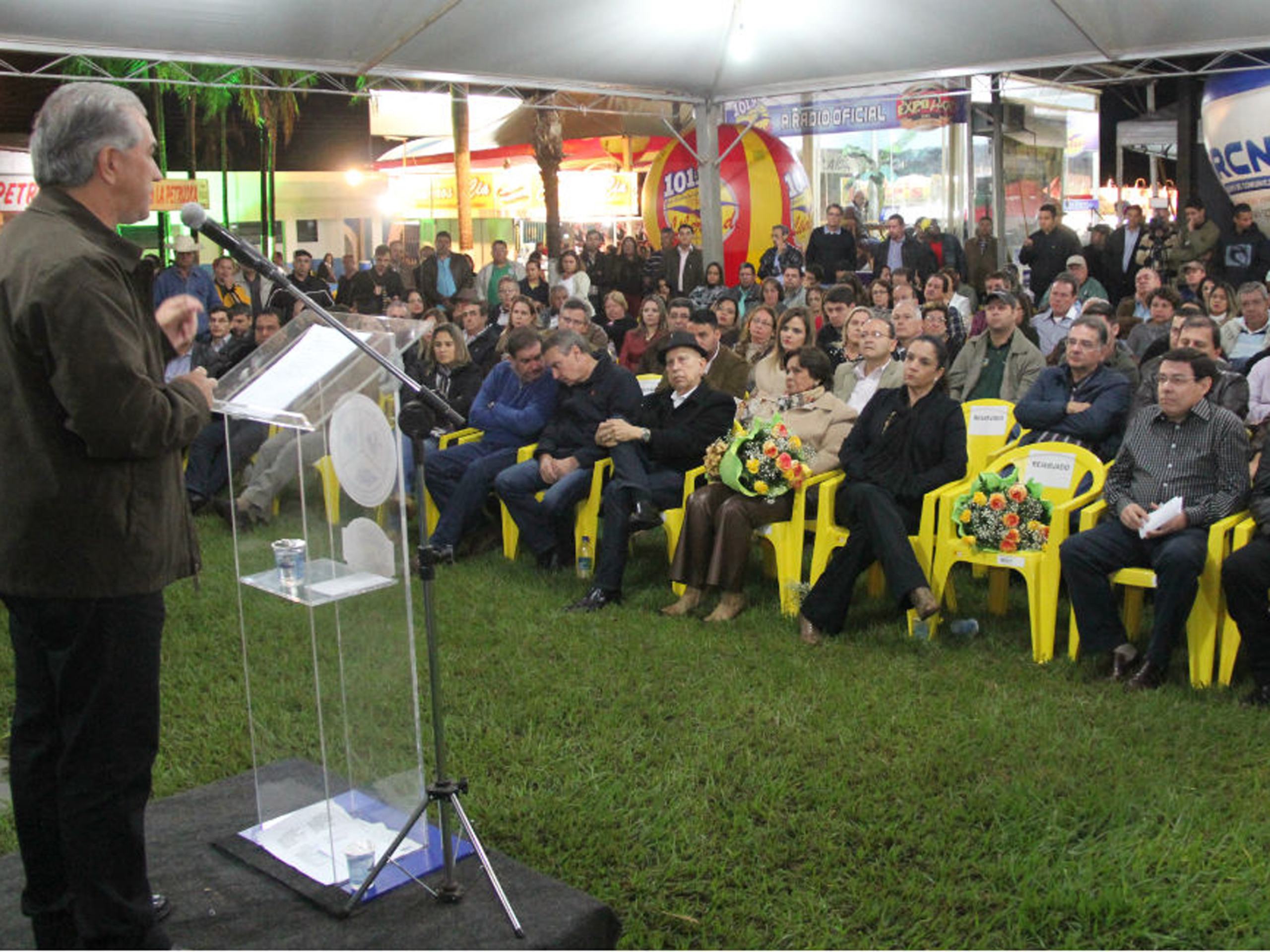 Em seu discurso, Reinaldo parabenizou toda a diretoria do Sindicato pela realização da Exposição - SAMIR HADDAD