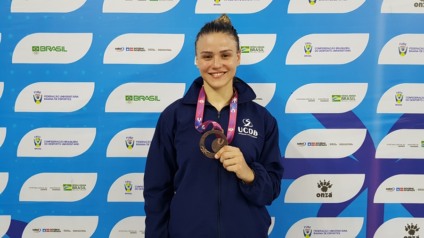 Judoca Ana Carla Rios Grincevicus - Divulgação/Fundesporte