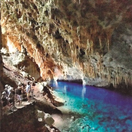 Gruta Azul de Bonito: parte dos recursos não foi repassada ao Imasul - Divulgação