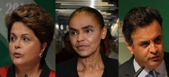 Dilma tem 36% das intenções de voto; Marina, 27% e Aécio, 15%