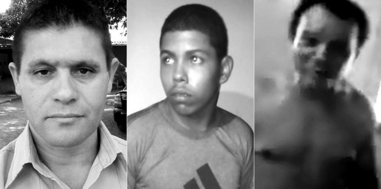 Celso Mariano foi morto a facadas; Patrick teria se suicidado em cela e Ademar morreu prensado - Imagens cedidas