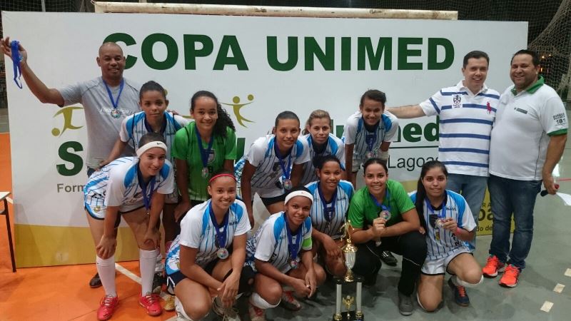 Equipe campeã da Copa Unimed, Centro de Referência Esportiva (CRE) - Divulgação Assessoria Prefeitura 