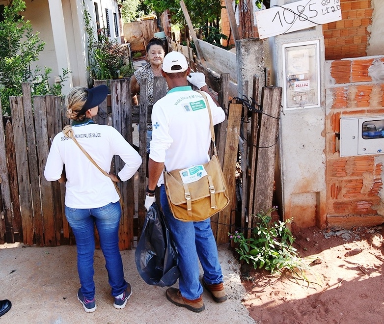 Agentes de saúde garantem que 80% dos criadouros do Aedes aegypti estão nas residências - Imagem cedida