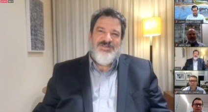 O mestre Cortella foi o último palestrante do RCN/CBN em Ação - Live 2020 - Reprodução