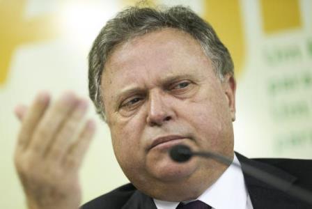 O ministro da Agricultura, Blairo Maggi, fala à imprensa sobre visita oficial a sete países asiáticos - Marcelo Camargo/Agência Brasil O ministro da Agricultura, Blairo Maggi, fala à imprensa sobre visita oficial a sete países asiáticos - Marcelo Camargo/Agência Brasil