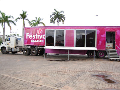 Os benefícios são do ?Festival Dako? que estará no município até quarta-feira (26) -