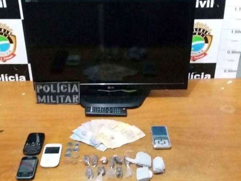  Droga foi apreendida em residência na Vila Barbosa - Divulgação/Polícia Civil