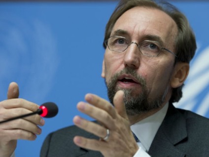Alto comissário para Direitos Humanos, Zeid Al Hussein. - ONU/Jean-Marc Ferré