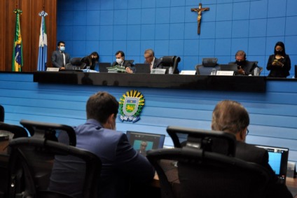Em sessão mista, os deputados aprovaram a Lei Orçamentária Anual (LOA) e o Plano Plurianual (PPA) - Luciana Nassar/Alems