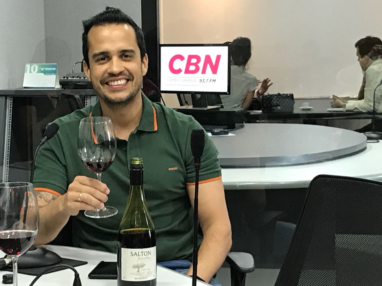 Bruno Wendling falou sobre o vinho Salton - CBN CG