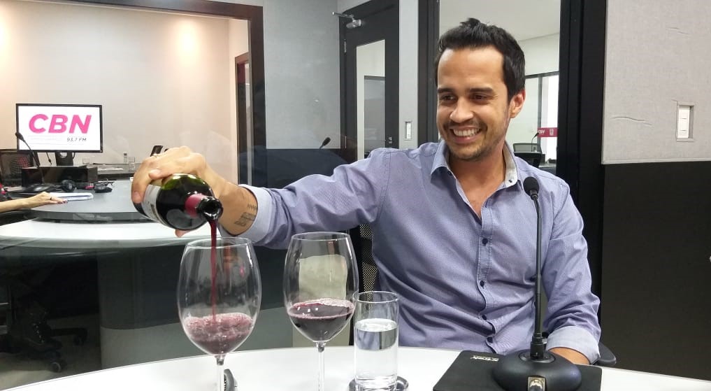 Diogo ainda explicou como conheceu o mundo dos vinhos - CBN CG