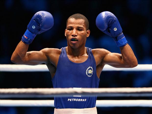 Robson fez história com a primeira medalha de ouro do boxe brasileiro em olimpíadas - Divulgação/CBBoxe