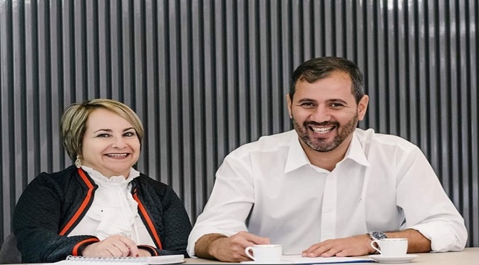 Novos reitores Celi Corrêa Neres e Laércio Alves de Carvalho ficarão a frente da UEMS até 2023 - Divulgação