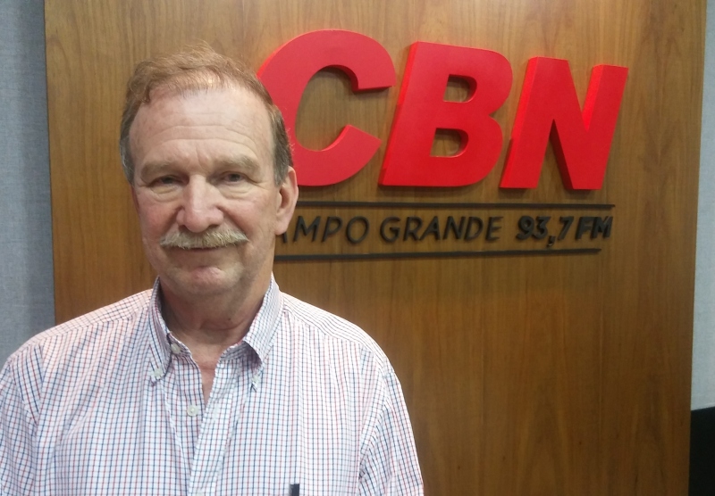 Presidente do Hospital do Câncer Alfredo Abrão, Aldoir Teló, nos estúdios da CBN em Campo Grande - Ronie Cruz/CBN