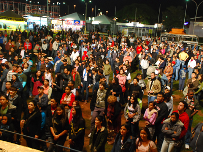 Todos os eventos serão com portões abertos -