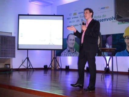 Samy Dana deu palestra nesta quarta-feira no Sest-Senat de Três Lagoas  - Divulgação