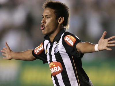 Neymar fez o gol solitário da partida - Neymar fez o gol solitário da partida -