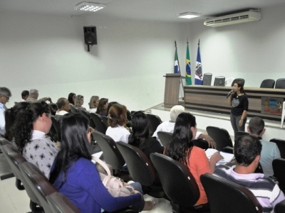 Audiência pública foi realizada no plenarinho da Câmara -