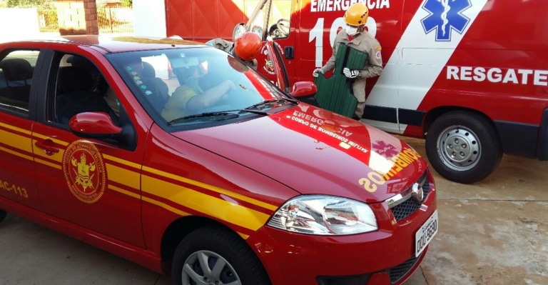 Os bombeiros foram acionados e encaminharam o homem para o Pronto Socorro local - Lucas dos Anjos/JPNEWS