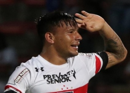 Atacante marcou duas vezes e garantiu vitória do tricolor - Divulgação/SPFC