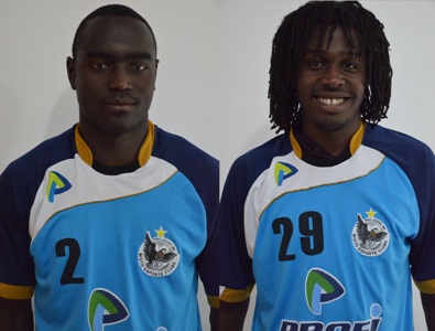 Dois novos jogadores foram apresentados ontem -