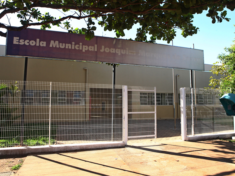 Escola Joaquim Marques foi reformada e ampliada  - Elias Dias/JP