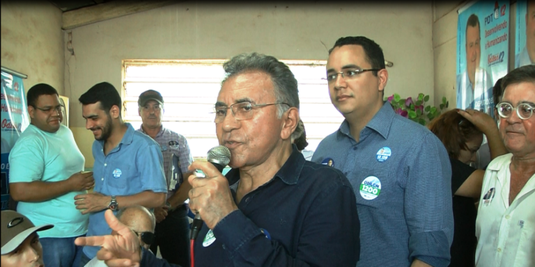 Candidato do PDT acredita que disputará segundo turno com Reinaldo Azambuja - Reprodução TVC Candidato do PDT acredita que disputará segundo turno com Reinaldo Azambuja - Reprodução TVC