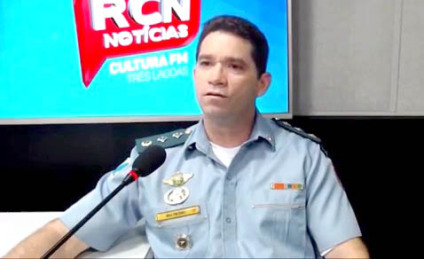 Major Ênio: "Três Lagoas está se tornando violênta" - Reprodução/RCN