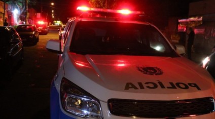O agressor então foi levado até a delegacia de Polícia e entregue sem lesões corporais - Divulgação/PMMS