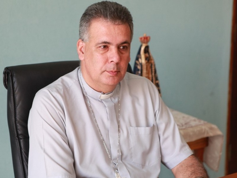 Dom Luiz Gonçalves Knupp assumiu a Diocese de Três Lagoas no dia 2 de maio - Elias Dias