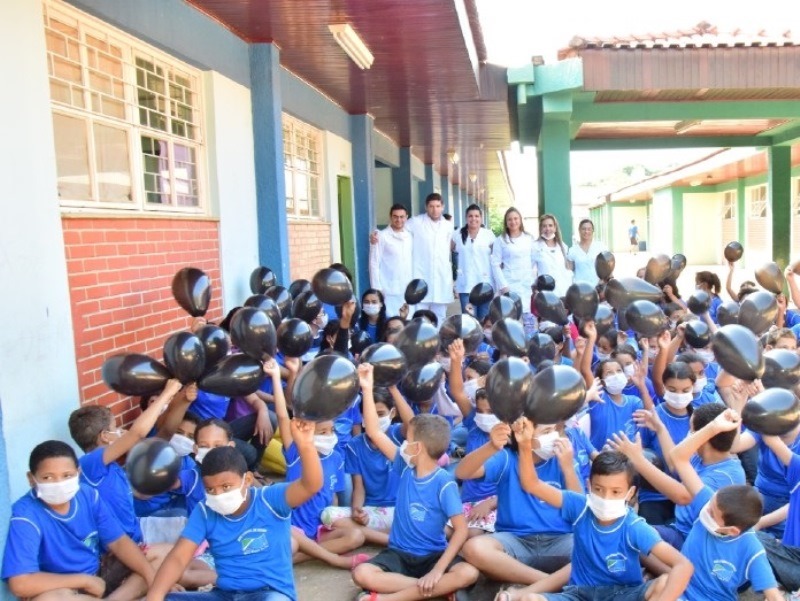 A ação ocorreu às 8h30 na Escola Estadual Manoel Garcia Leal - Divulgação