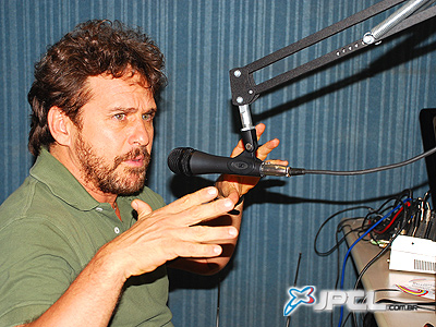 Marcos Frota concedeu entrevista na Cultura FM -