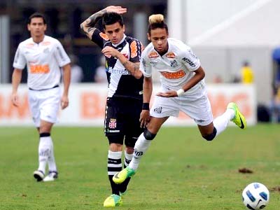 Vascaínos sofreram com Neymar, no domingo passado - Vascaínos sofreram com Neymar, no domingo passado -