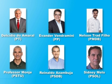 Agenda dos candidatos a governador de MS