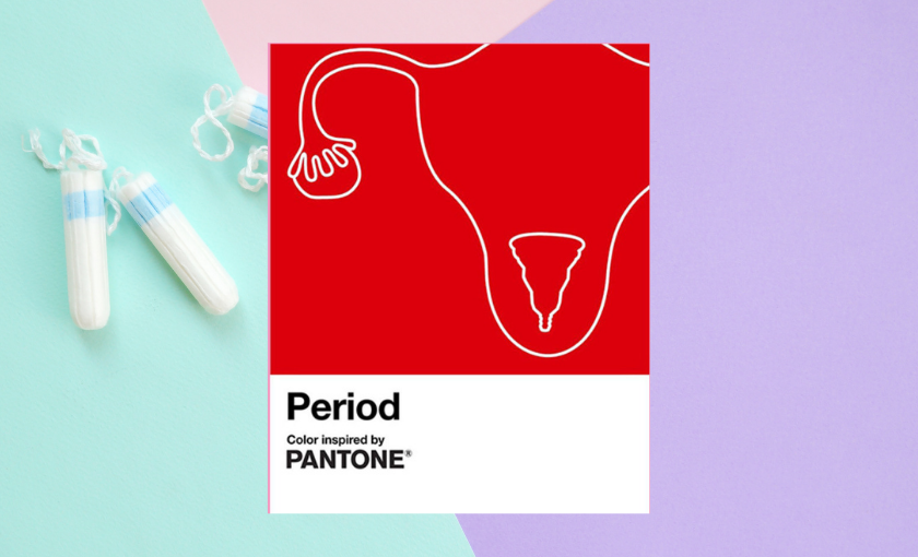 Pantone cria Period, cor inspirada na menstruação e em seus tabus - Reprodução/JPNews