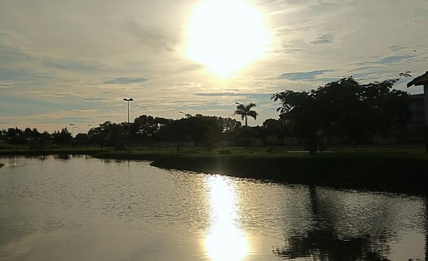 Vista do Parque Espelho d’Àgua, em Paranaíba, ontem à tarde - Lucas dos Anjos/JP Vista do Parque Espelho d’Àgua, em Paranaíba, ontem à tarde - Lucas dos Anjos/JP