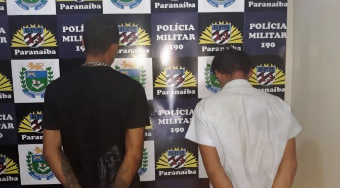 Dupla é presa com drogas em geladeira - Assessoria / 13° BPM