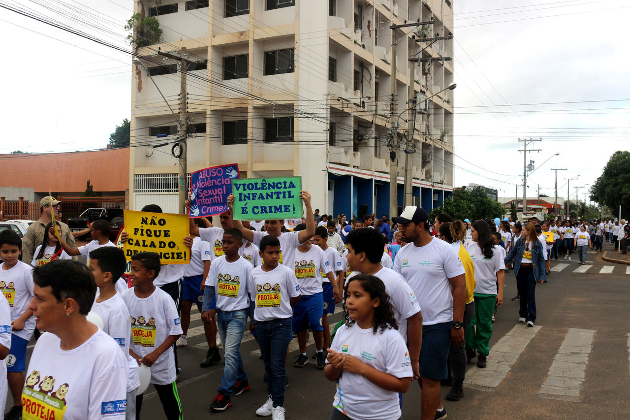 Uma caminhada foi realizada nesta semana para chamar a atenção da sociedade para esse tipo de violência - Danielle Leduc/JPNews Uma caminhada foi realizada nesta semana para chamar a atenção da sociedade para esse tipo de violência - Danielle Leduc/JPNews