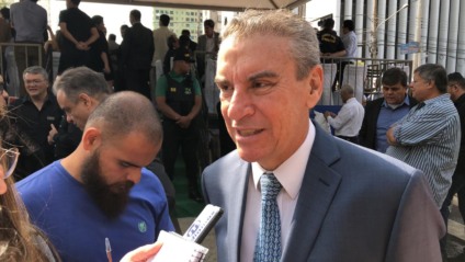 Presidente da Assembleia Legislativa, deputado estadual Paulo Corrêa, deixou sua mensagem de aniversário da cidade - Israel Espíndola/CBN