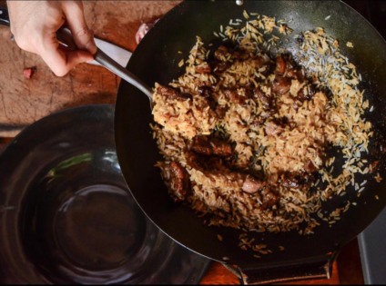 Chef Paulo machado ensina fazer um saboroso "arroz de galpão"
