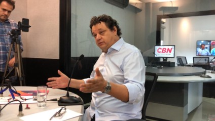 Paulo Matos promete uma política de resultados para a população durante a entrevista ao quadro Cenário Político CBN - Luciene Arakaki/CBN