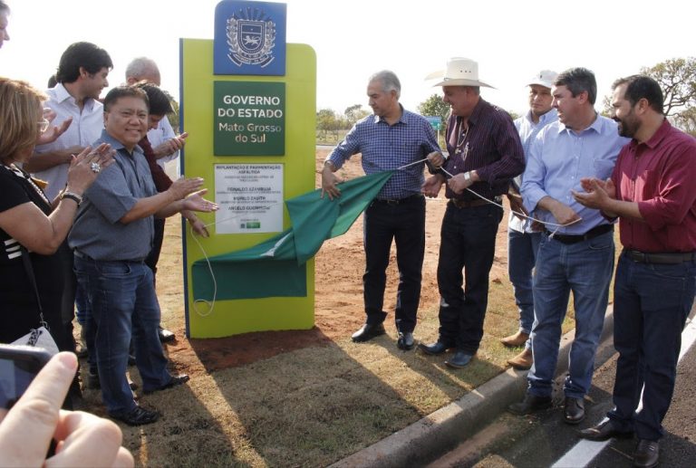 Além da pavimentação , uma  ciclovia também foi construída  na avenida - Divulgação