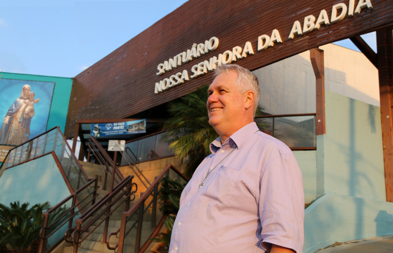 O pároco Paulo Vital espera por todos na 9ª Festa de Nossa Senhora da Abadia
