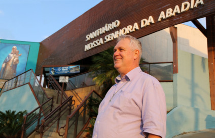 O pároco Paulo Vital espera por todos na 9ª Festa de Nossa Senhora da Abadia