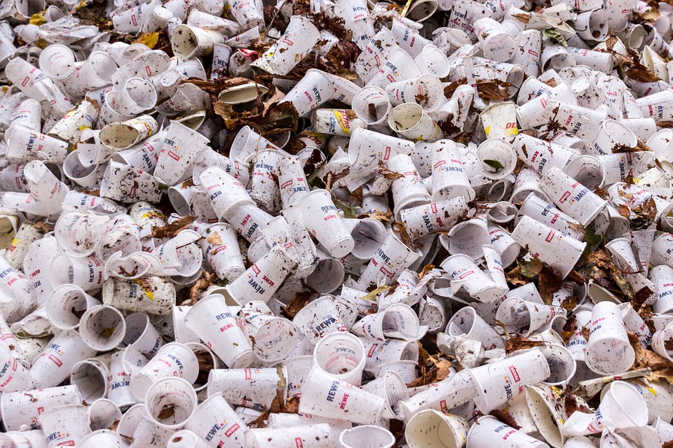Copos de plásticos podem ser proibidos de serem oferecidos para a população - Pixabay
